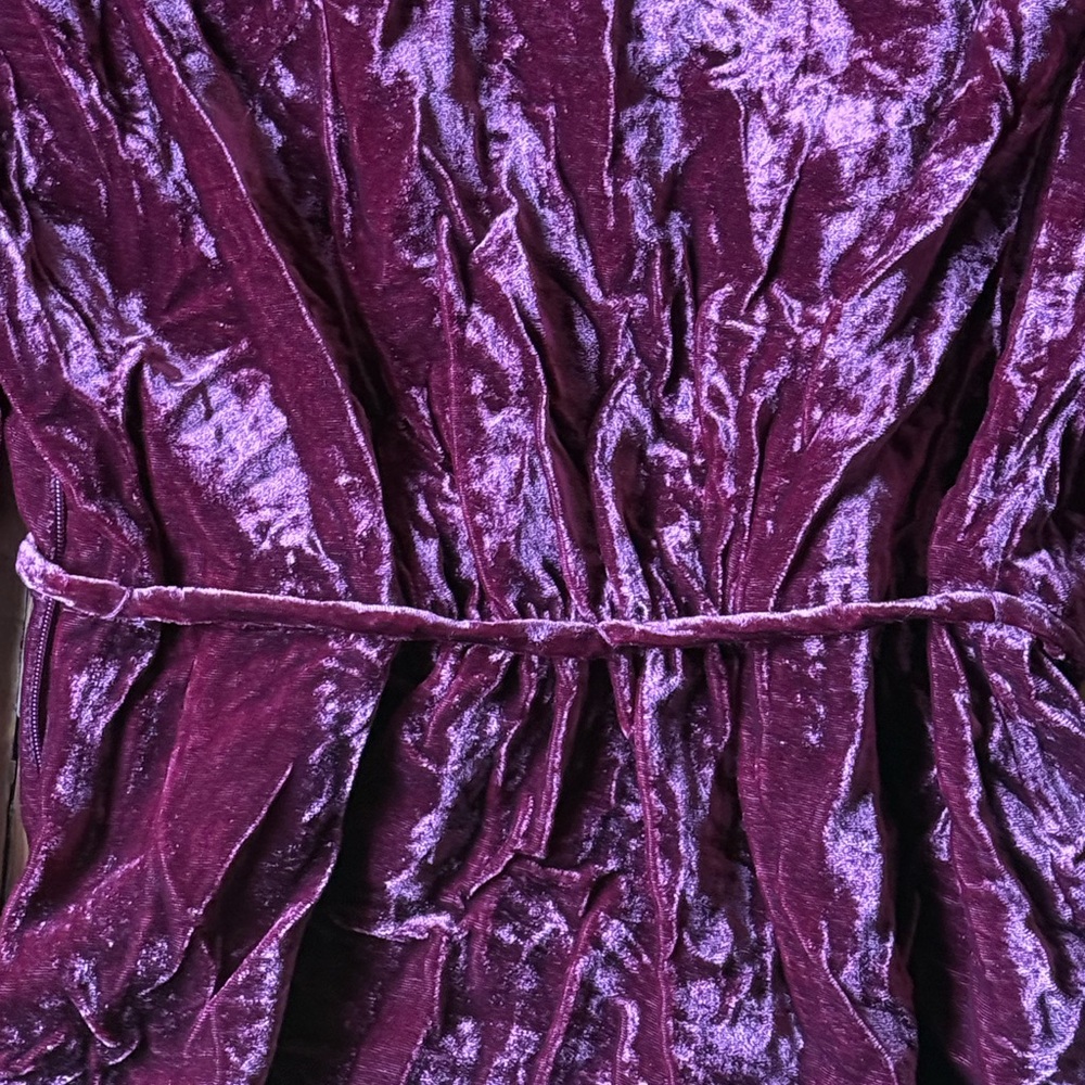 Crushed velvet top - Picture 5 of 7